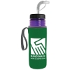 Garyline® Lifeguard Bottle with Straw Lid and Insulated Caddy - 24 oz. - Translucent Violet