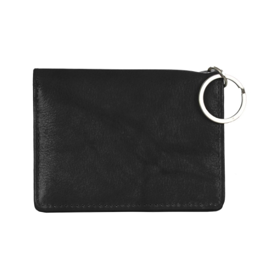 Andrew Philips® Leather ID Holder - Bk