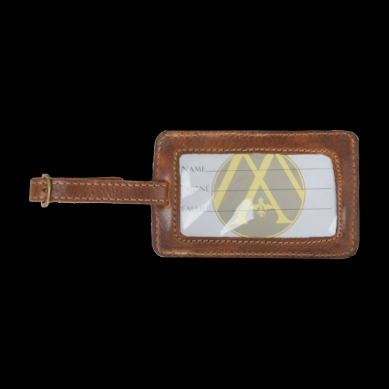 Andrew Philips® Leather Westbridge Leather Luggage Tag - Img1