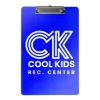 Garyline® Low-Profile Clipboard - Translucent Blue