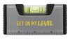 Magnetic Pocket Level - Gray