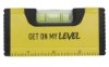 Magnetic Pocket Level - Yellow