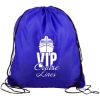 Garyline® Big Draw RPET Drawstring Backpack - Blue
