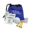 Cinch Tote Golf Kit - Royal Blue with Black Trim