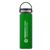 Garyline® Boss Embossed RPET Bottle with Grip Lid - 26 oz. - Translucent Green