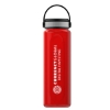 Garyline® Boss Embossed RPET Bottle with Grip Lid - 26 oz. - Translucent Red