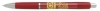 Souvenir® Emblem Gel Pen - Red