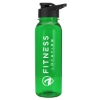 Garyline® Boss Embossed Tritan® Bottle with Drink-Thru Lid - 24 oz. - Green