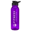 Garyline® Boss Embossed Tritan® Bottle with Drink-Thru Lid - 24 oz. - Violet