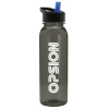 Garyline® Boss Embossed Tritan® Bottle with Flip-Straw Lid - 24 oz. - Smoke