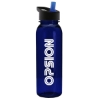 Garyline® Boss Embossed Tritan® Bottle with Flip-Straw Lid - 24 oz. - Translucent Navy Blue