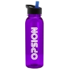 Garyline® Boss Embossed Tritan® Bottle with Flip-Straw Lid - 24 oz. - Translucent Violet