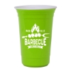 Garyline® Varsity Double-Wall Cup with Liner - 16 oz. - Lime Green