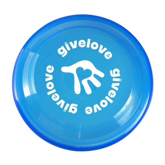 Garyline® Translucent 9" Flyer - Translucent Blue