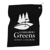 Garyline® 15" x 18" Golf Towel - Black