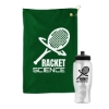 Golf Towel In A Transparent Bottle - Green