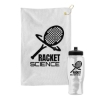 Golf Towel In A Transparent Bottle - White