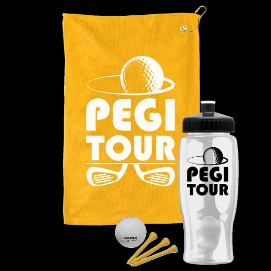 Garyline® Tournament Golf Kit ? 6 Piece - Athletic Gold