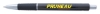 Souvenir® Translucent Image Grip Pen - Black