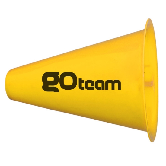 Garyline® 8" Megaphone - Athletic Gold