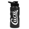Garyline® Mini Peak Tritan® Metallike Bottle with Drink-Thru Lid - 22 oz. - Metallic Black