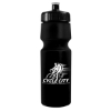 Garyline® Tour Recycled Bike Bottle with Push-Pull Lid - 24 oz - Black