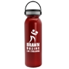 Garyline® Terrain Metallike Bottle with Grip Lid - 24 oz. - Metallic Red