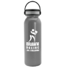 Garyline® Terrain Metallike Bottle with Grip Lid - 24 oz. - Metallic Silver