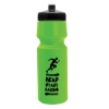 Garyline® Cyclist Bike Bottle with Push-Pull Lid - 24 oz. - Lime Green
