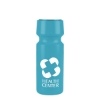 24 Oz. The Mighty Shot Sports Bottle w/Valve Lid - Cyan