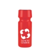 24 Oz. The Mighty Shot Sports Bottle w/Valve Lid - Red