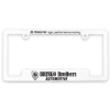 Garyline® 3-D Corner-View License Plate Frame - White