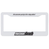 Garyline® 3-D Two-Corner License Plate Frame - White