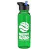 The Outdoorsman - 24 oz. Tritan ReNew bottle with Flip Straw lid - Translucent Green