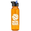 The Outdoorsman - 24 oz. Tritan ReNew bottle with Flip Straw lid - Translucent Orange