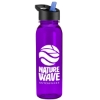 The Outdoorsman - 24 oz. Tritan ReNew bottle with Flip Straw lid - Translucent Violet
