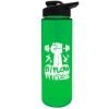 Garyline® Freedom Tritan® Renew Bottle with Drink-Thru Lid - 28 oz. - Translucent Green