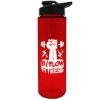 Garyline® Freedom Tritan® Renew Bottle with Drink-Thru Lid - 28 oz. - Translucent Red