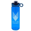 Garyline® Freedom Tritan® Renew Bottle with Two-Tone Drink-Thru Lid with Silicone Loop - 28 oz. - Translucent Blue