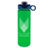 Garyline® Freedom Tritan® Renew Bottle with Two-Tone Drink-Thru Lid with Silicone Loop - 28 oz. - Translucent Green