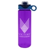 Garyline® Freedom Tritan® Renew Bottle with Two-Tone Drink-Thru Lid with Silicone Loop - 28 oz. - Translucent Violet