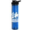 Garyline® Adventure Tritan® Renew Bottle with Drink-Thru Lid - 32 oz. - Translucent Blue