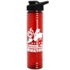 Garyline® Adventure Tritan® Renew Bottle with Drink-Thru Lid - 32 oz. - Translucent Red