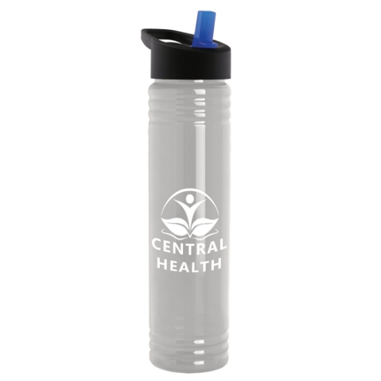 Garyline® Adventure Tritan® Renew Bottle with Flip-Straw Lid - 32 oz. - Clear