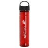 Garyline® Adventure Tritan® Renew Bottle with Oval Crest Lid - 32 oz. - Translucent Red