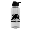 Garyline® Mountaineer Tritan® Renew Bottle with Drink-Thru Lid - 36 oz. - Clear