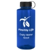 Garyline® Mountaineer Tritan® Renew Bottle with Tethered Lid - 36 oz. - Trnslucentblue