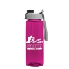Garyline® Flair Tritan® Renew Bottle with Ring-Straw Lid - 26 oz. - Translucent Hot Pink