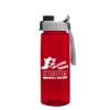 Garyline® Flair Tritan® Renew Bottle with Ring-Straw Lid - 26 oz. - Translucent Red