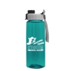 Garyline® Flair Tritan® Renew Bottle with Ring-Straw Lid - 26 oz. - Translucent Teal